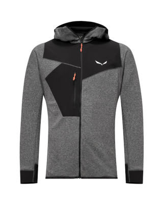 Pánska mikina SALEWA Puez 2 Dry M L/S Hood Fz Tee